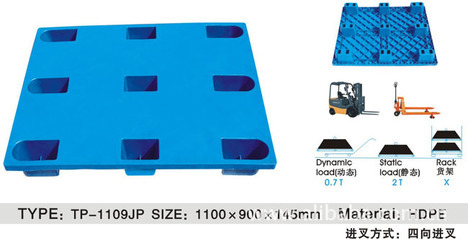 【供應:防靜電注塑塑膠托盤,塑料卡板,叉車托盤】價格,廠家,圖片,塑膠托盤,東莞市弘冠塑膠制品-