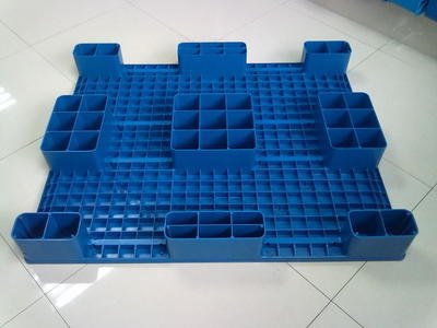【廠家直銷(xiāo)網(wǎng)格九腳塑料托盤(pán),叉車(chē)塑料卡板,4000公斤叉車(chē)托盤(pán)】?jī)r(jià)格,廠家,圖片,塑膠托盤(pán),上海萬(wàn)廣塑業(yè)-